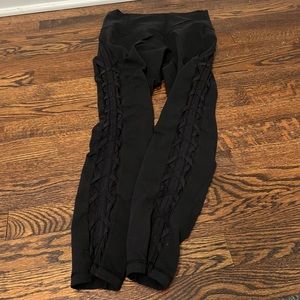 Lululemon Mesh Panel Crop Leggings